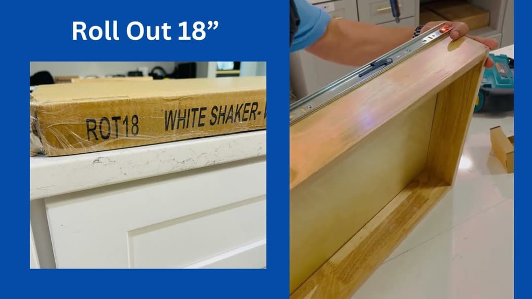 Roll Out 18" Assembly & Installation