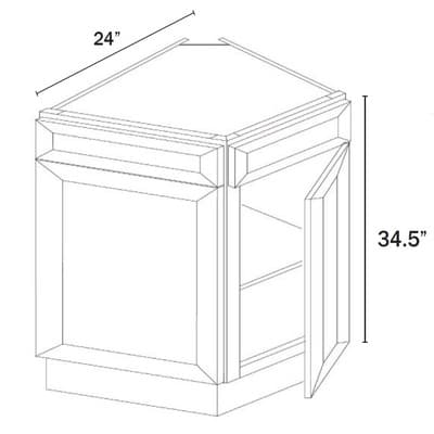 Slim White Dove Shaker - BEC24