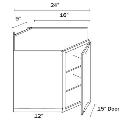 Slim White Dove Shaker - WDC2442