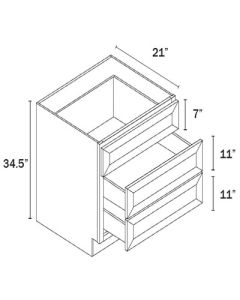 Slim White Dove Shaker - VDB12
